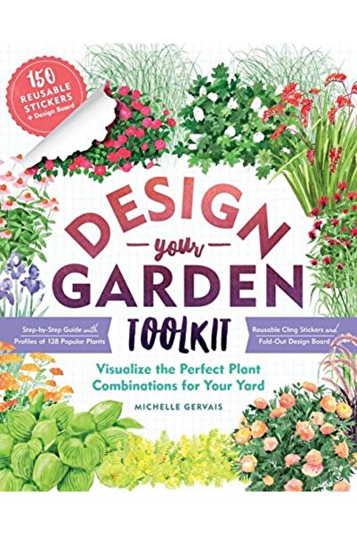 Hachette مجموعة أدوات تصميم حديقتك تصور مجموعات النباتات المثالية لحديقتك؛ دليل خطوة بخطوة