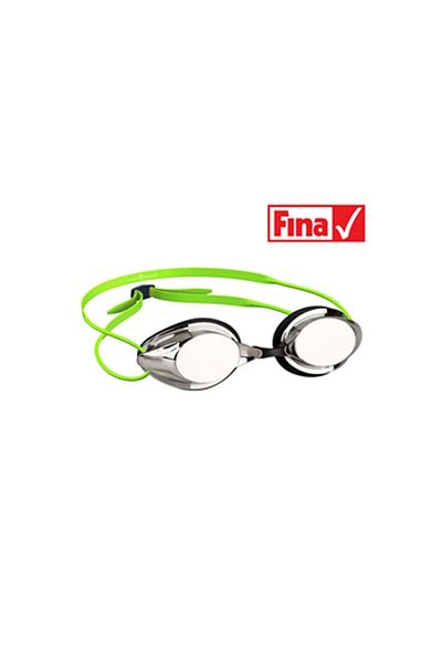 Mad Wave Madwave Racing Goggles Streamline Mirror Green Racing Goggles