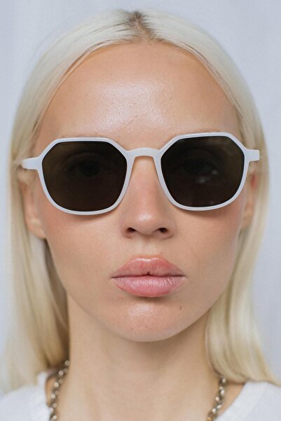 Bilge Karga Caesar White Green Sunglasses