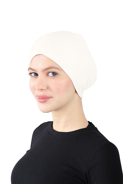 Ecardin Άνετο καπό Xl Large Size Comfortable Cross - St 355 Cream