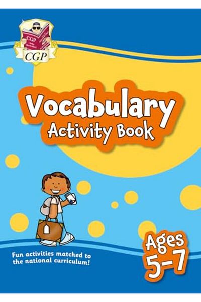 Coordination Group Publications Ltd CGP كتاب أنشطة المفردات للأطفال بعمر 57 سنة