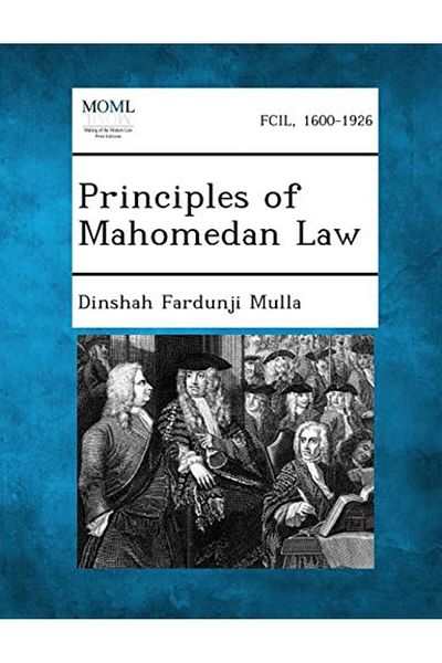 Ingram Principles Of Mahomedan Law