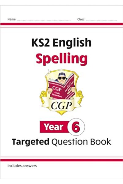 Coordination Group Publications Ltd CGP كتاب أسئلة إملائية جديد باللغة الإنجل...