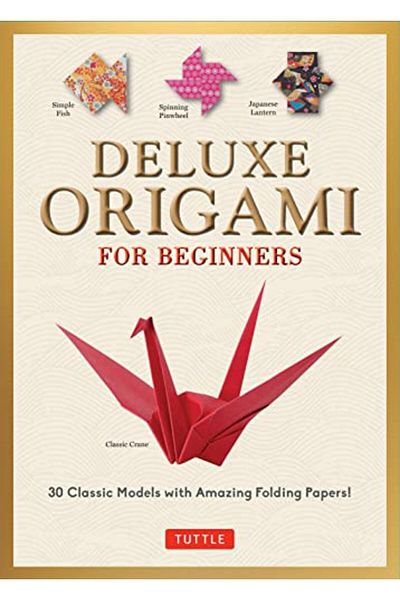 Ingram Deluxe Origami For Beginners Kit 30 Classic Models With Amazing Folding Papers