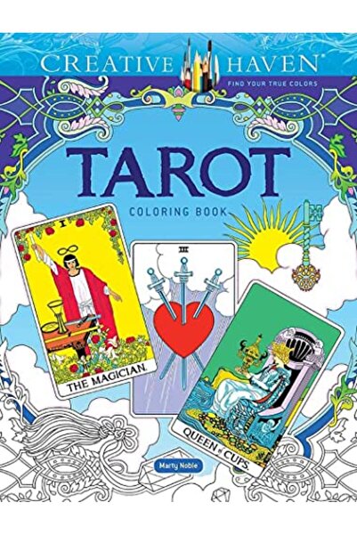 Dover كتاب تلوين تاروت كريتيف هافن