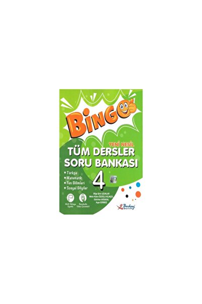 Berkay Yayıncılık Berkay Yayınları 4. Sınıf Bingo Yeni Nesil Tüm Dersler Soru...