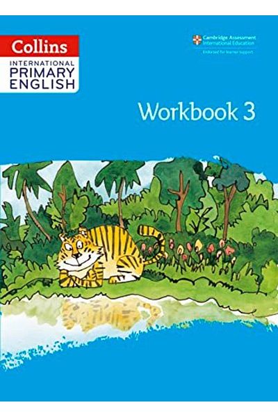 Harper Collins كتاب تدريبات اللغة الإنجليزية للمرحلة الابتدائية الدولية من Collins International المرحلة 3
