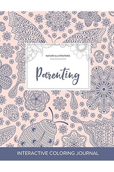 Ingram Adult Coloring Journal Parenting Nature Illustrations Ladybug