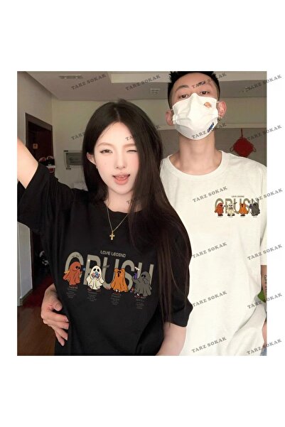 Tarzsokak New Season Tir Harajuku Style Couple Lover Couple Ρούχα - 2 Τεμάχια