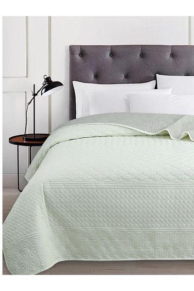 YGT Home Dremi Double Bedspread - Quilted Stitching, Multi-Purpose, Cream |   200X220