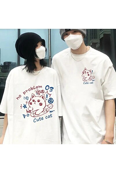 Tarzsokak Noul sezon Tir Harajuku Style Couple Lover Couple - 2 piese