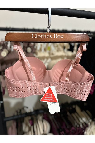 F.K Strapless Laser Cut Padded Bra-674