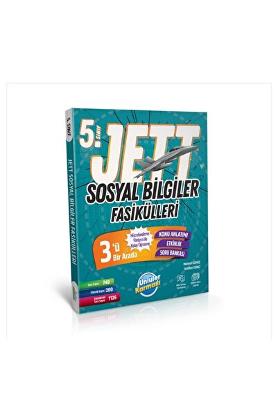 Ünlüler Karması Yayınları Ünlüler Karması Ünlüler Karması 5. Sınıf Jett Sosya...