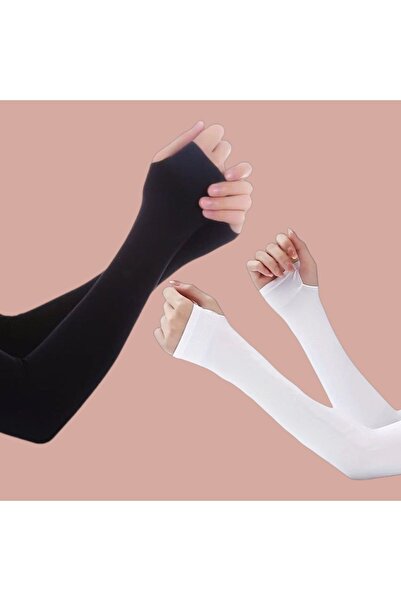 İmpavido 2 τεμάχια μανίκια με κουμπιά ασπρόμαυρα