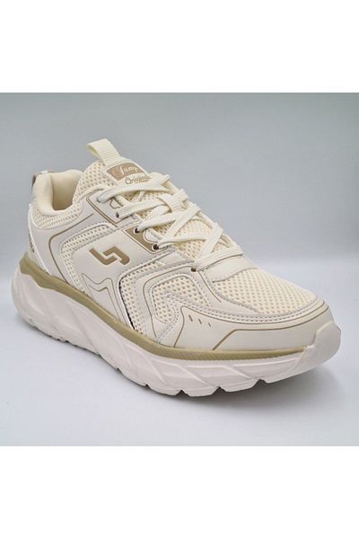 Jump 30847 Μπεζ Γυναικεία Αθλητικά Παπούτσια - Daily Walking