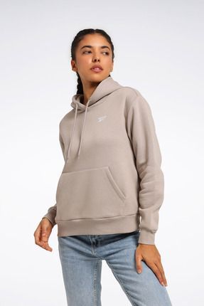 Reebok RI SL FLEECE HOODIE Gri Kad n Sweatshirt Fiyat Yorumlar Trendyol