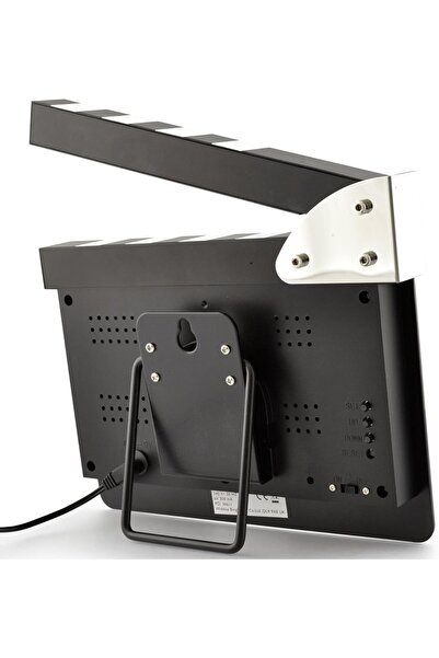 NETAVANTAJ Klaket Tasarımlı Alarmlı Dijital Masa ve Duvar Saati