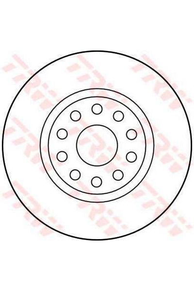 TRW Alpha 166 Brake Disc