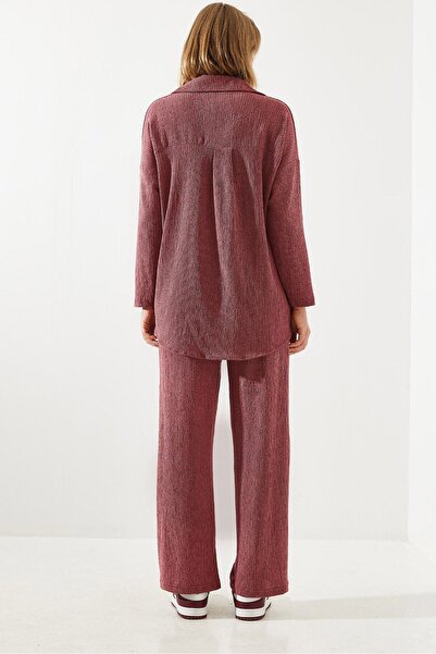 Bianco Lucci Női ráncos szövet alsó felső készlet 60251812