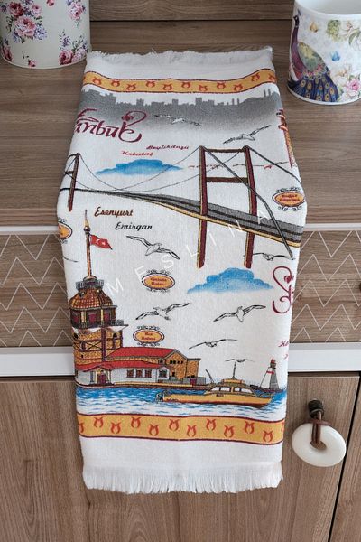 Meslina 40X60 Kitchen Towel - Printed, Drying Cloth and Hand and Face Towel