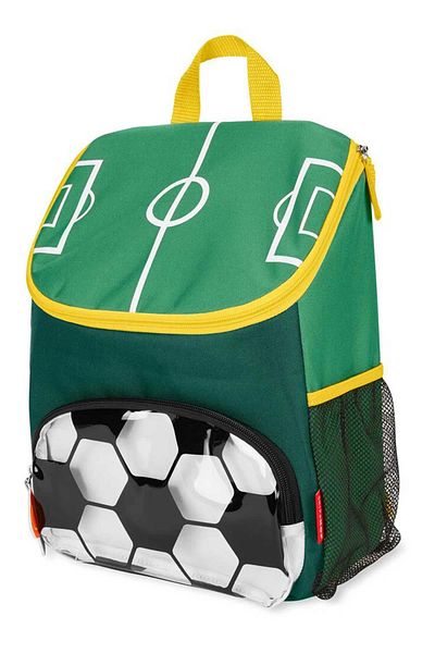 Skip Hop Green Spark Style Children's Football Backpack
