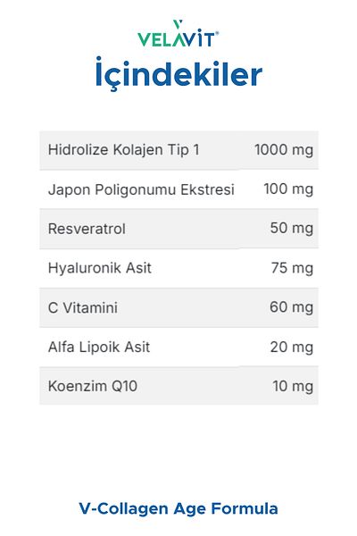 Velavit V-Collagen Age Formula