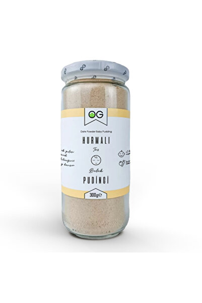 OG natural Hurmalı Bebek Pudingi 300 gr 7 Ay