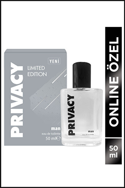 Privacy Men Limited Edition Edt Erkek Parfüm 50 ml Online Özel