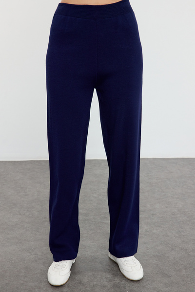 Edit by Trendyol Navy Blue Knitwear Cardigan and Trousers Set - Buttoned, Tedaw25Us00015