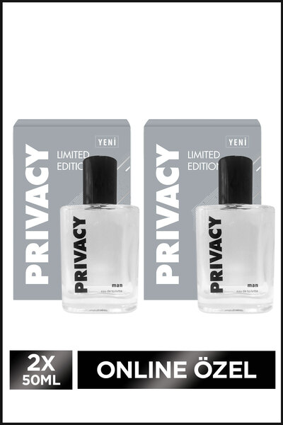 Privacy Men Limited Edition Edt Erkek Parfüm 2x50 ml Online Özel