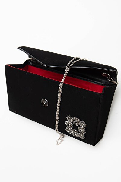 GULT Portofoliu Geanta Plic Pietra Neagra Detaliata piele intoarsa