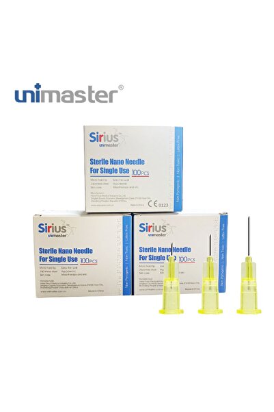 Unimaster Mezoterapi İğnesi 30 G x 6 mm 100 Adet