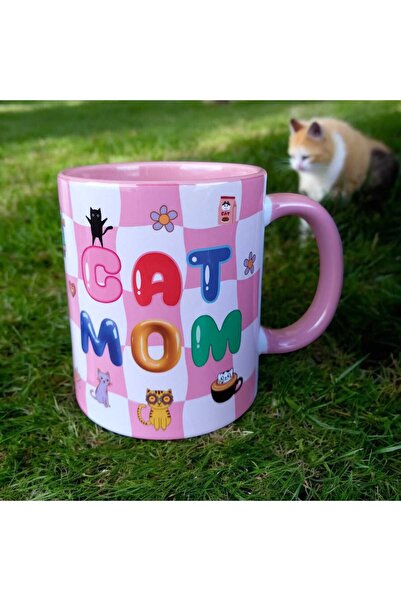mug shop Cat Mom Design Gift Mug Cup-Birthday Gift Mug