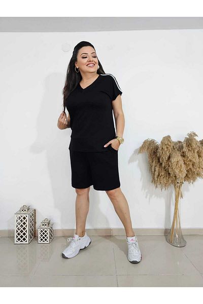 Melis Designer Σετ σορτς Duja Plus Size