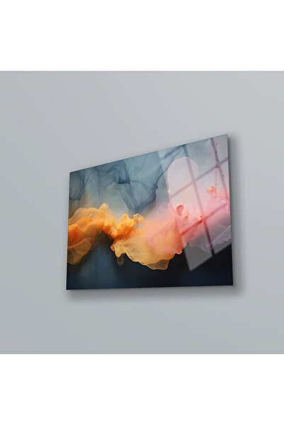 BV DEKOR Αφηρημένη μοντέρνα διακόσμηση τοίχου, εκτύπωση σε σκληρυμένο γυαλί, ...