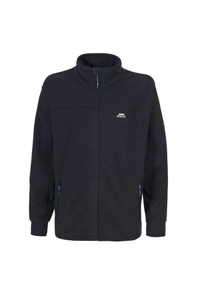 Trespass Fleece Sweatshirt - Black, Stand Collar, Maflflj20009