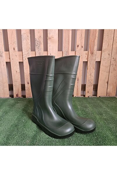 SeraTrend UZUN HAKİ YEŞİL ÇİZME YAĞMUR KAR SU GEÇİRMEZ ÇİZME BALIKÇI ÇİZME AV...
