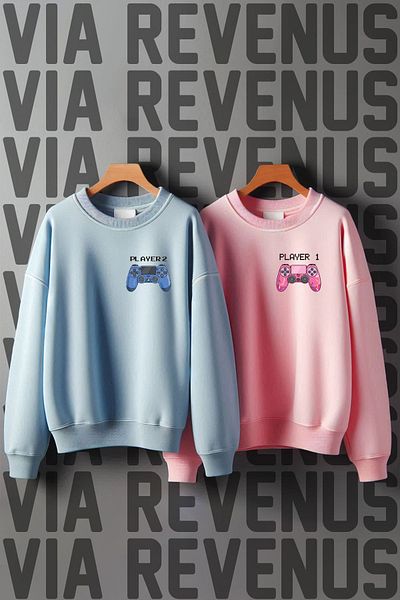 Vordevia Player Printed - Hanorac combinat oversize Lover
