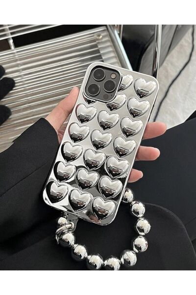 KILIF HOUSE Iphone 13 Uyumlu Charm Aksesuarlı Premier Love Kılıf
