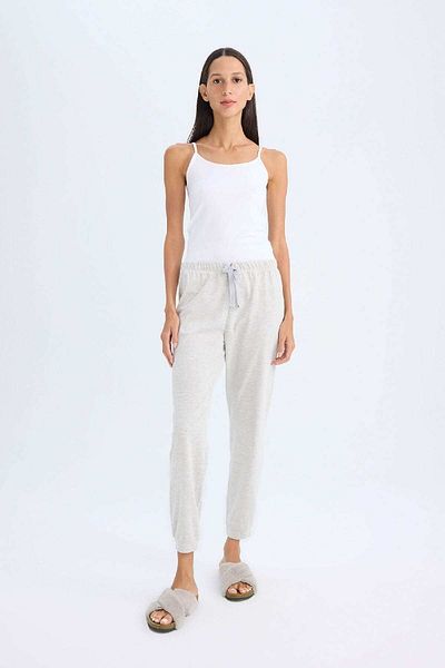 DeFacto Pyžamové kalhotky Be in Love Regular Fit se šněrováním v pase - B8712Ax24Au
