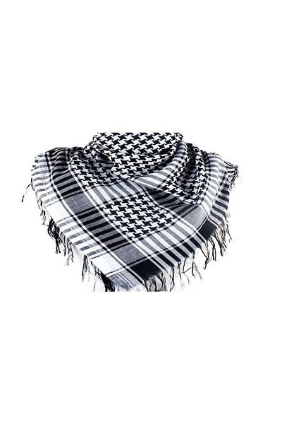 ARWOAN Ethnic Black and White Military Puchi