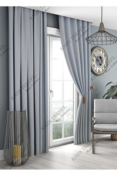 Taç Açık Gri Blackout Karartma Güneşlik TEK KANAT PİLESİZ