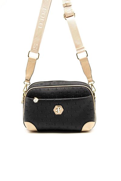 Silver Polo S.nut SP1094 - Geantă de damă Polo Silver Black