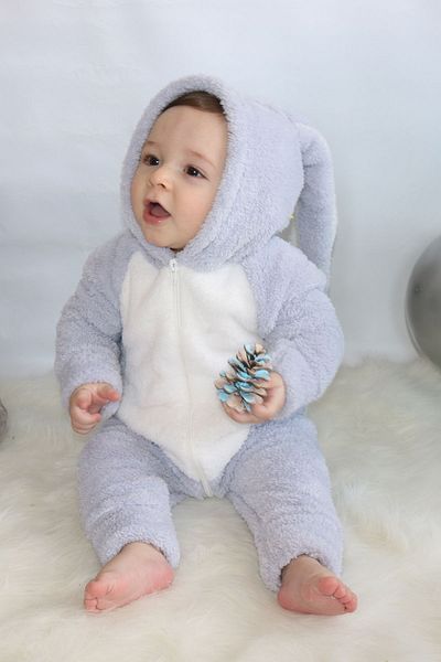 Baby Animals Welsoft Unisex Baby Girl and Boy Winter Sleeping Bag - Plush Zippered Children's Costume