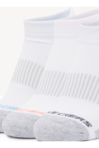 SKECHERS Women's Extended Terry Crew Length Sports Socks - S114344-101