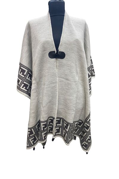 mim eşarp Akmoda - Thick Winter Knitwear Long Poncho