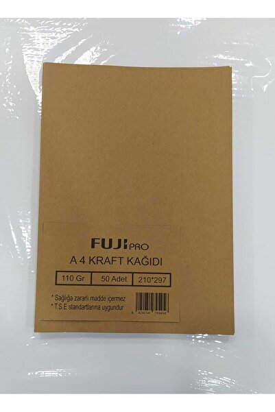 Emin İş Eğitim ورق كرافت مقاس A4 - 110 جرام، عبوة من 50 قطعة