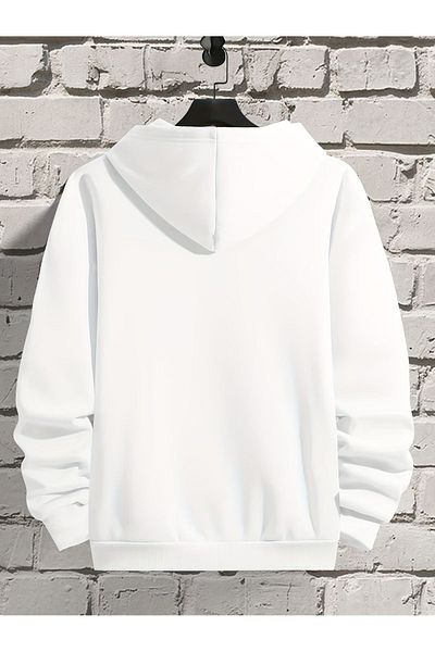 Let's Wear Φούτερ με κουκούλα με στάμπα Peace