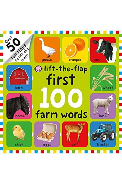 Macmillan Distribution First 100 Lift The Flap Farm Words