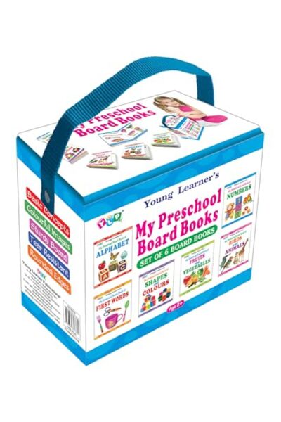 Goodwill مجموعة هدايا كتبي المدرسية المقواة من 6 كتب مقواة